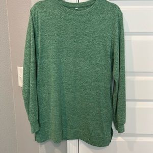 Large green tunic